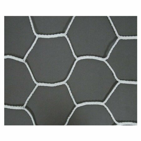 ALUMAGOAL Hexagonal Soccer Net - 8 x 24 x 4.5 x 10 ft. 1248876